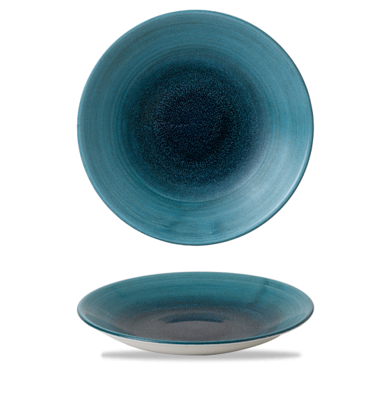Aqueous Lagoon Deep Coupe Plate